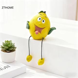 Điêu khắc trái cây vui nhộn ZTHOME, có hình dạng đáng yêu như thông, chuối, chanh và cam, hoàn hảo để cá nhân hóa trang trí của bạn. Nóng