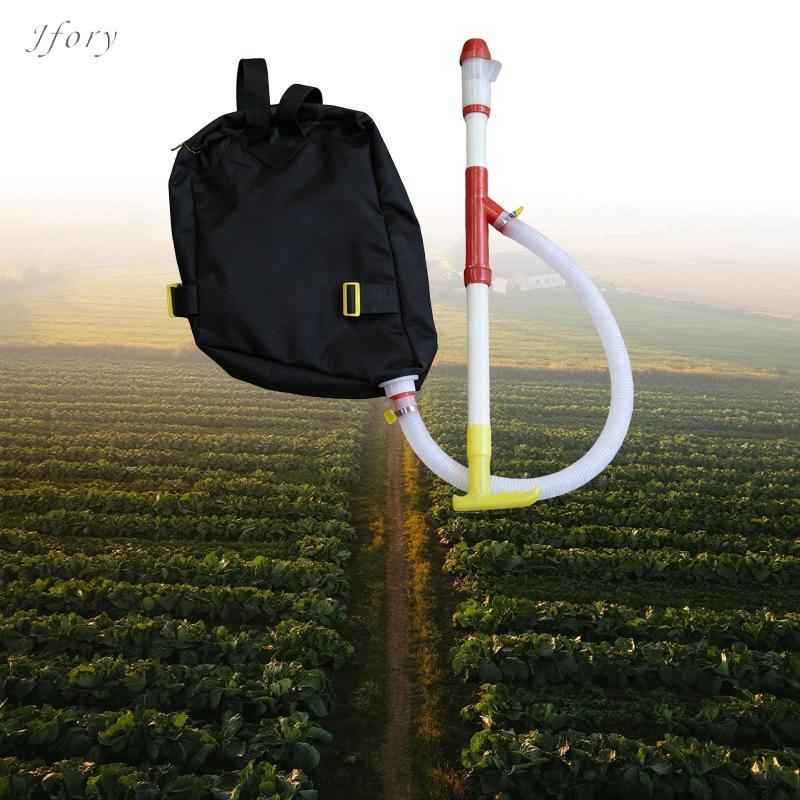 Jfory Ba lô di động Máy phun phân bón dạng hạt có thể điều chỉnh Túi bôi phân cho trang trại ngoài trời Ngô và phân bón cây trồng