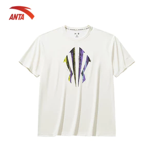 [ANTA x Kyrie Irving] Áo Thun Ngắn Tay Áo Bóng Rổ KAI Ice Silk, Unisex, Kiểu Dáng Rộng Rãi 1726B1109