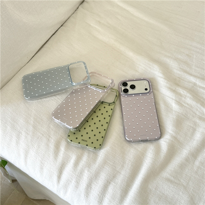 Ốp điện thoại iPhone 17 Pro max Stars họa tiết TPU materia IMD