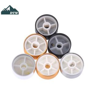 DTW 25x13MM Hợp Kim Nhôm Quay Mã Hóa Công Tắc Trục Lỗ 6MM Điện Áp Núm Khuếch Đại Âm Thanh Bộ Tổng Hợp Núm Điều Khiển Âm Lượng Thể Thao