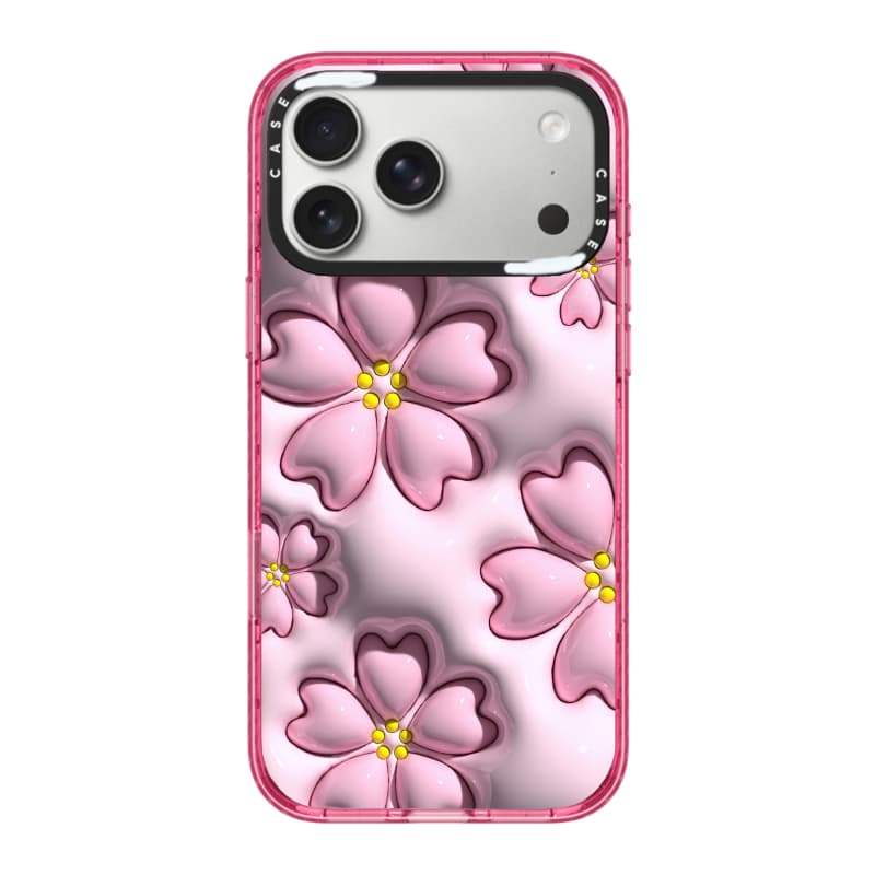 CASECASE X Vỏ hoa anh đào mềm Màu đen / Xanh da trời / Hồng Bộ sưu tập kẹo Fizz Màu sắc trong suốt Cứng hút từ tính Vỏ tác động cho Apple IPhone 13 14 15 16 17Pro Max Plus Có hộp