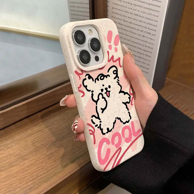 Ốp Cặp Đôi Chuột Graffiti Cho iPhone 11-17 Pro Max