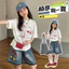 Quần Short Denim Thời Trang Bé Gái Mùa Hè 2026 Phong Cách Mới Trẻ Em In Hình Hoạt Hình Quần Thường Ngày