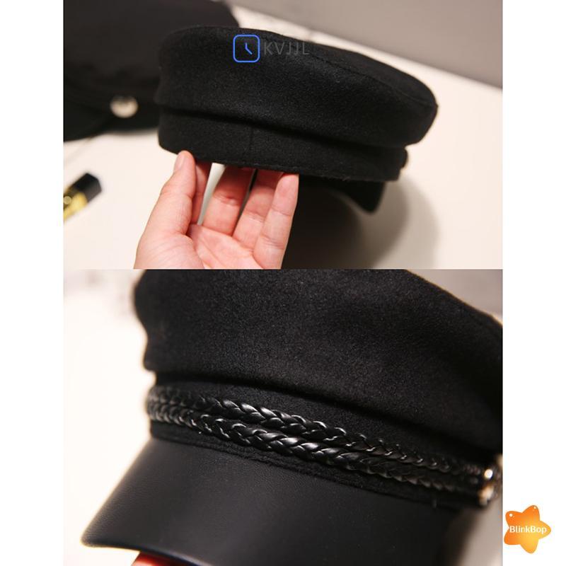 Mũ Thủy Thủ Da Phong Cách Chỉ Huy, Perfect cho Du Lịch