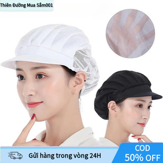 【COD】Mũ lưới làm việc nhà xưởng thiết kế kín đáo, không gây bí tóc, lý tưởng cho môi trường làm việc yêu cầu vệ sinh cao