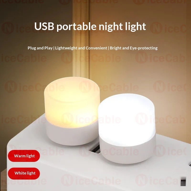 Mini Di Động USB Đèn Ngủ Sạc Điện Đèn Ngủ LED Bảo Vệ Mắt Sách Đọc Sách Tương Thích Rộng rãi
