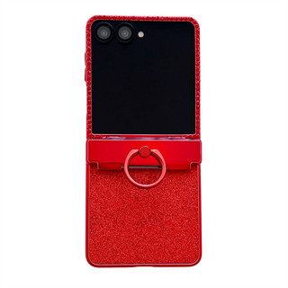 Ốp điện thoại chống sốc bằng da PC đầy sao cho Samsung Z Flip 7 6 5 4 FE Ốp điện thoại chống vân tay