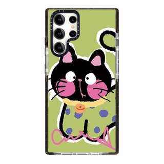 Long Lanh Dòng Chó Mèo Phone Case Dành Cho Samsung Galaxy S26 25 24 23 22 UItra S25 24 Plus Vỏ Bảo Vệ Chống Sốc