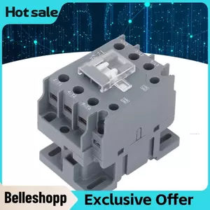 Belleshopp Contactor điều hòa không khí PC Shell Hợp kim bạc Liên hệ HVAC cho máy sưởi điện (110V)