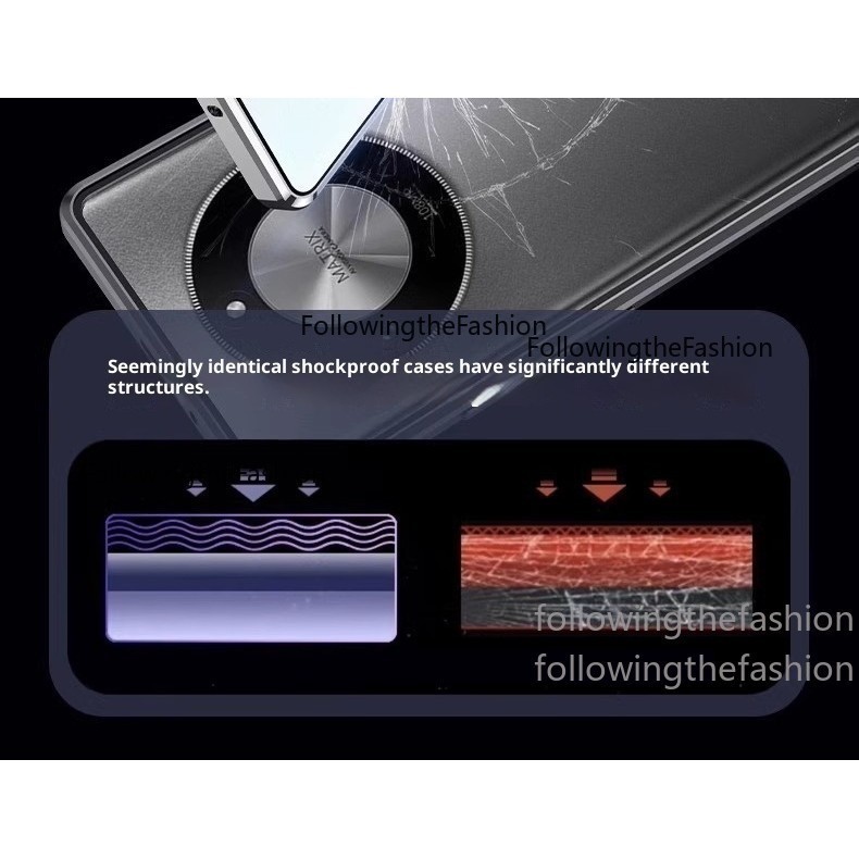 Ốp Lưng Cho OPPO Reno 15 5G 2025 Oppo Reno15 Reno15 Pro 4G 5G Ốp Điện Thoại 360° Kim Loại Từ Tính Chống Sốc Full Vòm HD Kính Cường Lực Bảo Vệ Ống Kính Máy Ảnh Flip Lock Cover