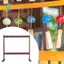 Chime Stand Gong Display Stand Giá đỡ chuông để bàn Gỗ tự nhiên có đế ổn định Thích hợp cho không gian thiền EC