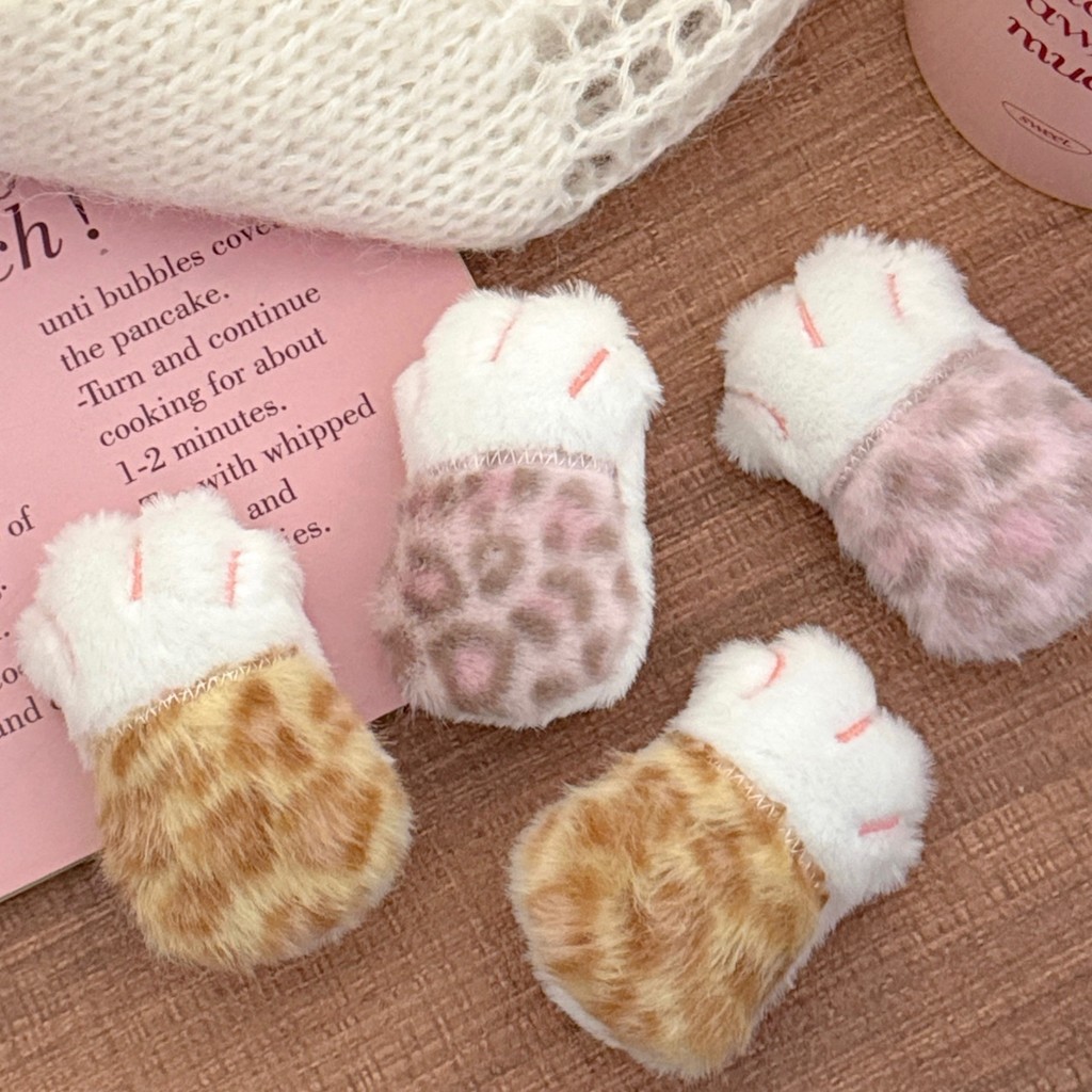 Kẹp tóc hình mèo con móng vuốt đáng yêu, phụ kiện thời trang cho thu đông