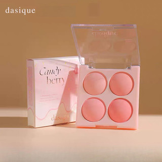 Dasique Four Colors Blusher Palette Matte Finish Highly Natural Blush Palette Trang điểm mặt