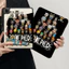 Vỏ Da Xoay Được Luffy Friends Cho Mini6 Mini7 A17Pro IPad 5 6 7 8 9 10 11 A16 Air 2 3 4 5 6 7 Air 11 M2 M3 Pro10.5 Pro11 2018 2020 2021 2022 M4 M5 Pro13 2024 2025