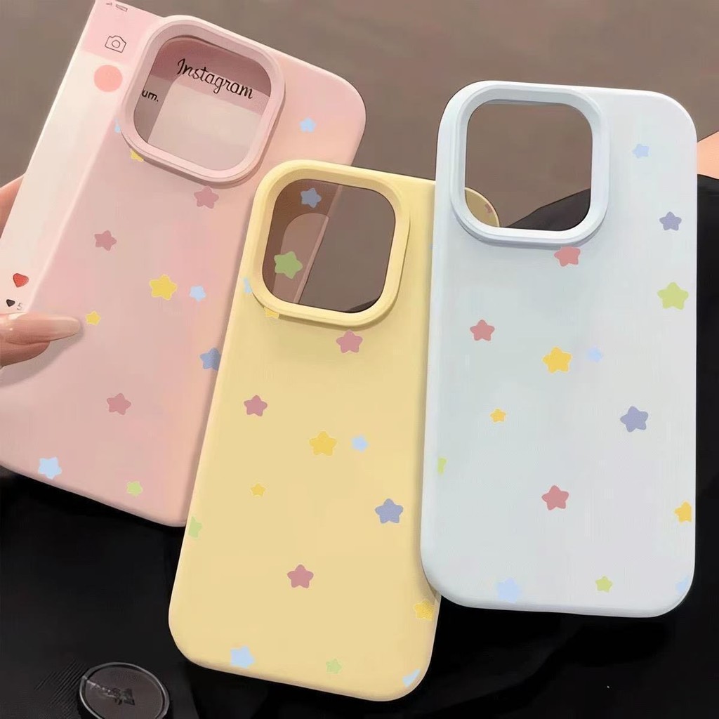 Ngôi SAO màu NuoMi vỏ ShouJiKe được áp dụng cho 17/15ProMax16Plus/iPhone14Plus