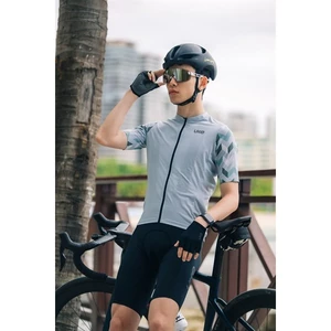 JSS017A - Áo Đạp Xe Nam UKE Pale Blue Grey