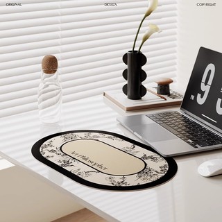 Old Branch Manor Retro Phong Cách Trung Hoa Mới Placemat Chống Thấm Nước Chống Dầu Rửa Không Cách Nhiệt Món Ăn Coaster Phương Tây Placema