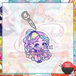(CHIBI) Móc khoá WINX in hình anime mica trong acrylic chibi xinh xắn