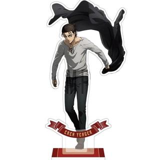 Mô hình Standee Attack on Titan Erwin Hange LEvi Eren Army Mikasa Jean Sasha 15 Phụ kiện trang trí để bàn góc học tập