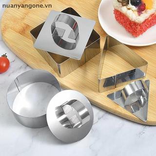 Nuanyangone.vn 1 Khuôn Làm Bánh Inox DIY Bánh Mousse Hoạt Hình Khuôn Sushi Cơm Khuôn Bấm Phụ Kiện Nhà Bếp Sáng Tạo Bữa Trưa Bento Mới