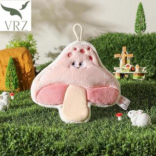 Khăn lau đa năng hoạt hình VRZ, dày thấm hút, có vòng treo, lau rau/tay