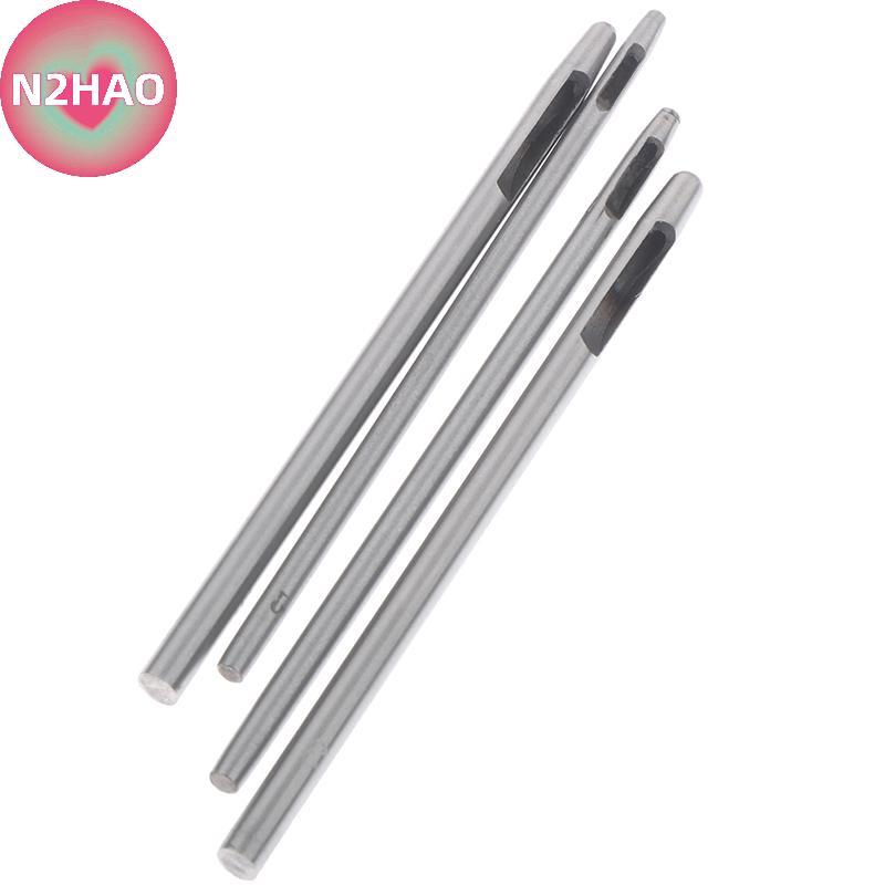 N2HAO 3 Cái / bộ Khoen Grommet Lắp Đặt Dụng Cụ Đấm Cho 1.5mm 2mm 2.5mm 3mm Lỗ Nhà Búp Bê Quần Áo DIY Phần Phụ Kiện Handmade Knoing Tool n