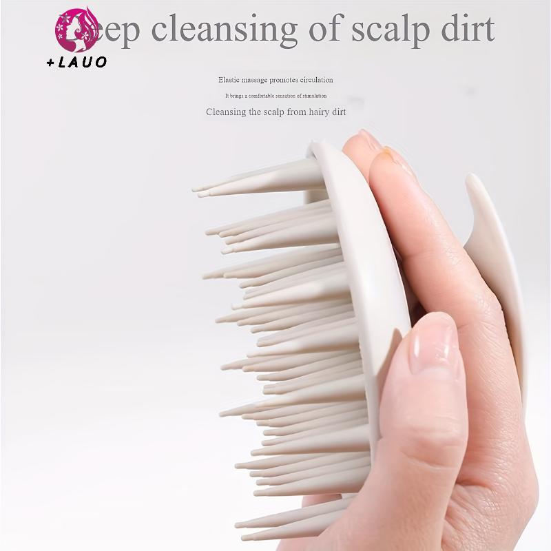 Springevenstar Silicone Da Đầu Bàn Chải Massage Tóc Dầu Gội Massageb Tắm Rửa Chăm Sóc Tóc Gốc Da Đầu Massage Bàn Chải Tắm Salon Dụng Cụ Tóc Springevenstar