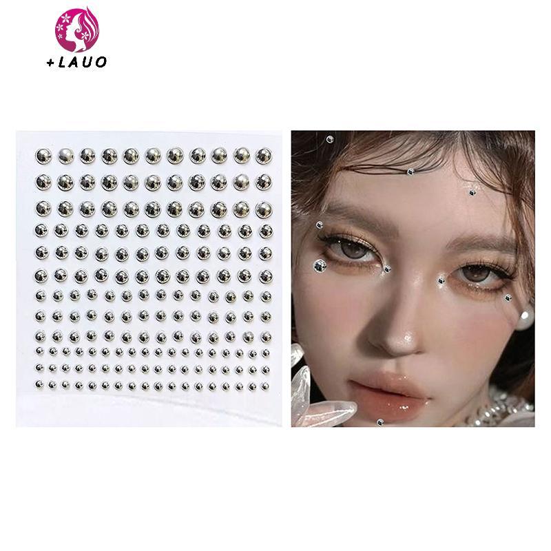 Mũi stud giả kim cương tự dính từ pha lê, phụ kiện trang sức cơ thể dành cho nữ Springevenstar