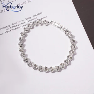 Vòng tay La Mã, vòng tay thời trang mới pha lê zircon dành cho nữ