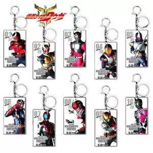 Kamen Rider Anime Two-Dimensional Peripheral Creative Personality Poster Pendant Handsome Keychain School Bag
