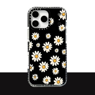 Ốp điện thoại mềm hình hoa trắng lấp lánh cho iPhone 17 Pro Max 16 Plus 15 14 13 12 11 Vỏ bảo vệ chống sốc