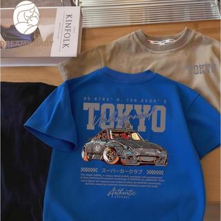 COD✅ (Hồ Chí Minh)DREAMY BABY Áo trẻ em đua xe Tokyo, bền bỉ và thoải mái, kích thước 90-150.