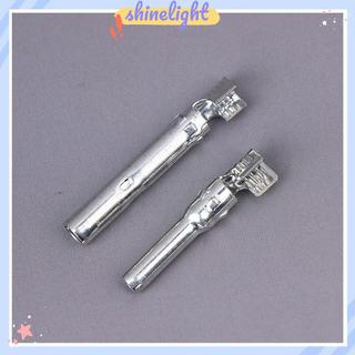 [shinelight] 5 / 10 Cặp Đầu nối quang điện MC4 Lõi bên trong Đầu nối phích cắm nam nữ Bộ phận kim loại đóng hộp bằng đồng tích cực và âm VN