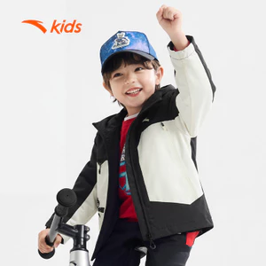 ANTA Kids Áo Khoác Thời Trang Bé Trai Chống Gió và Chống Nước 3526A9666S