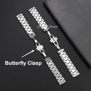 Khóa Bướm - Dây Đeo Đồng Hồ Bằng Thép Không Gỉ Chắc Chắn 12 / 14 / 16 / 18 / 20 / 22 / 24mm Vòng Tay Đồng Hồ Cho SEIKO Diver Dành Cho Nam Nữ Dây Đeo Đồng Hồ Thông Minh Thay Thế