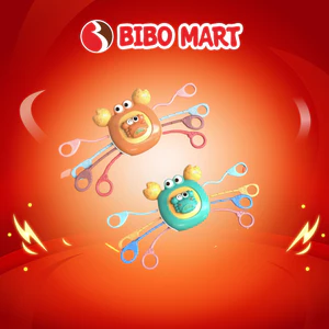 Đồ Chơi Montessori Đa Năng Rút Dây Hình Cua Hỗ Trợ Phát Triển Vận Động Cho Bé - Bibo Mart