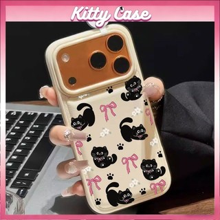 Ốp lưng cấu trúc nệm khí Cho iPhone 11/12/13/XR/14/15/16/17/7/XR Pro Max Plus Ốp lưng bao quanh thời trang Mèo