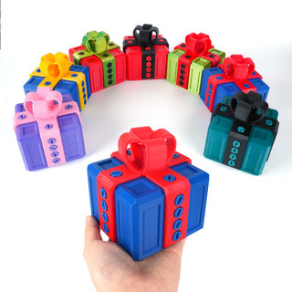 Sáng Tạo Giáng Sinh 3D In Quà Tặng Vít Có Thể Tháo Rời Hộp Quà Giáng Sinh Giả Bất Ngờ Trừu Tượng Hộp Đồ Chơi