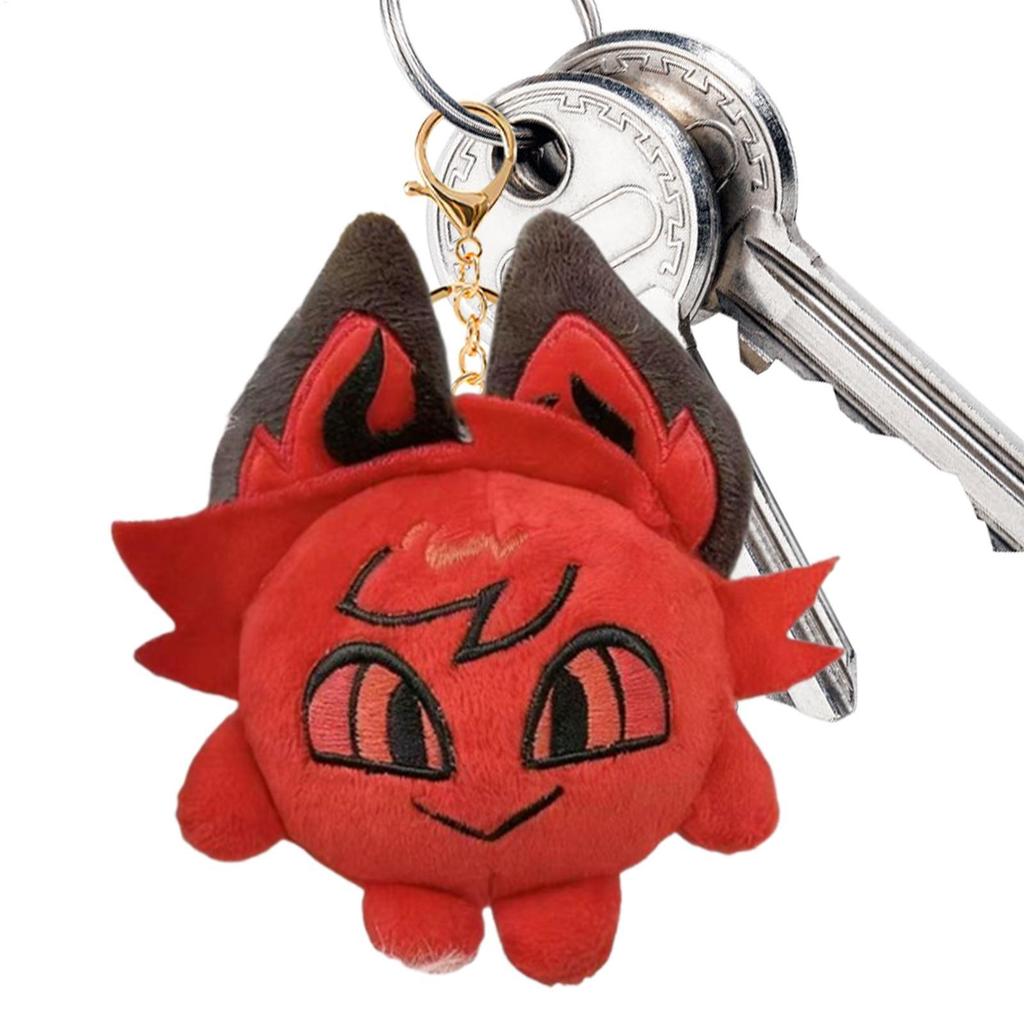 Đồ chơi sang trọng Hell Inn, búp bê cotton Vox, móc khóa sang trọng Alastor 10cm wipqsvn