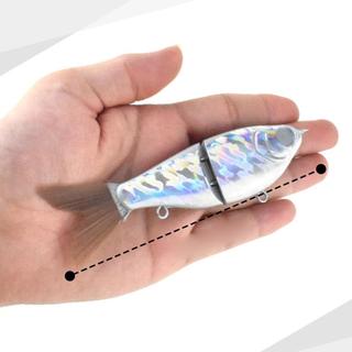 Blank s 2 Segments Sinking Glide SwimFishing Tackle Artificial Fishing Lure for Freshwater and Saltwater caeudeyvn