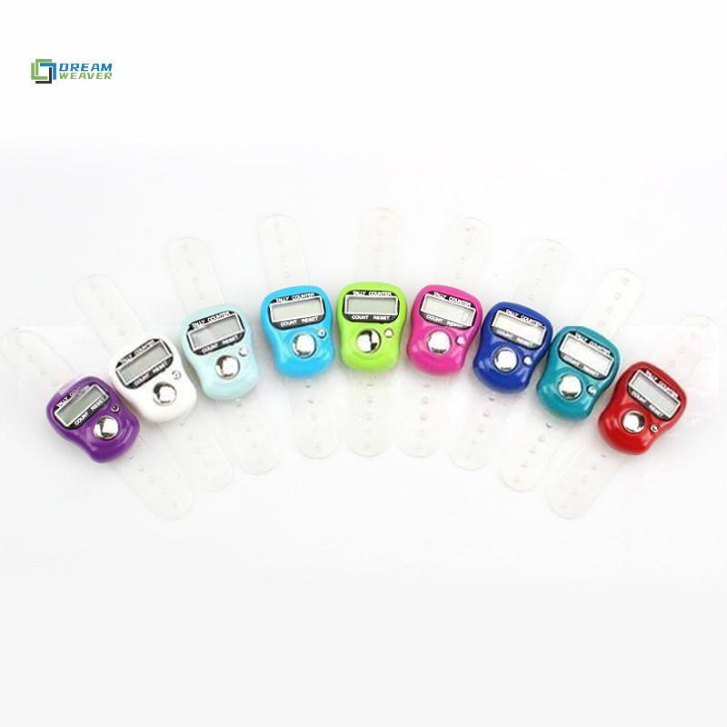 [Dream Weaver] Vòng đếm ngón tay LED điện tử cầm tay có dây đeo