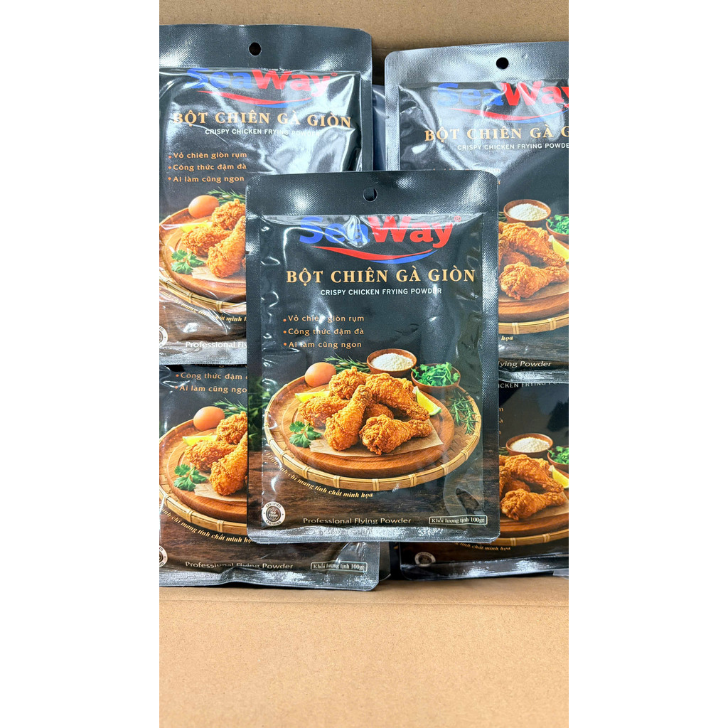 Bột Chiên Gà Giòn SeaWay - Tiện Dụng, Thơm Ngon Như Ngoài Hàng
