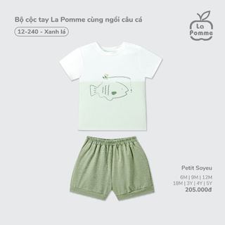 La Pomme SS26.T2.3 Tổng hợp Bộ cộc tay cho bé 6m-5y