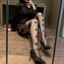 Thigh Stocking Len Tất Lưới Cá - Phong Cách Goth Gợi Cảm