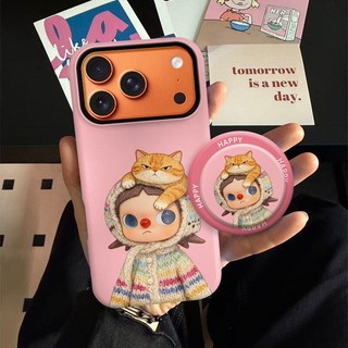 Ốp bảo vệ họa tiết mèo con của Sister Ga Zi cho iPhone 11 12promax 13pro15pro 15promax 14 14promax 14pro 16 pro max 16 plus 17 17promax ốp lưng hai trong một
