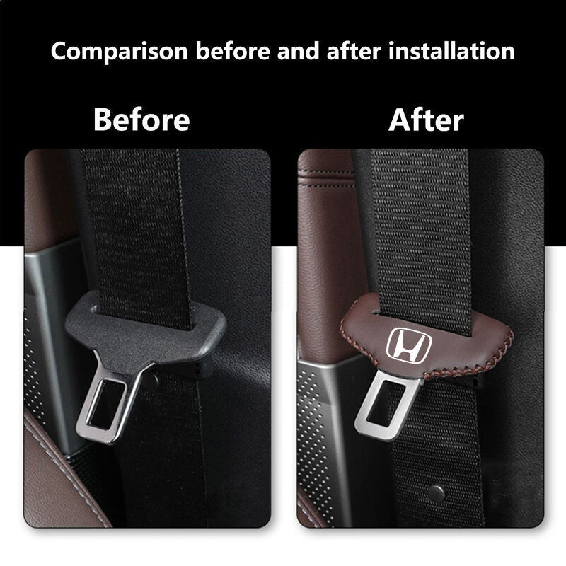 Da Dây An Toàn Ô Tô Khóa Kẹp Bảo Vệ Thích Hợp Cho Xe Honda Civic Fit HRV Odyssey Accord Jazz City CRV WRV Phụ Kiện Xe Hơi