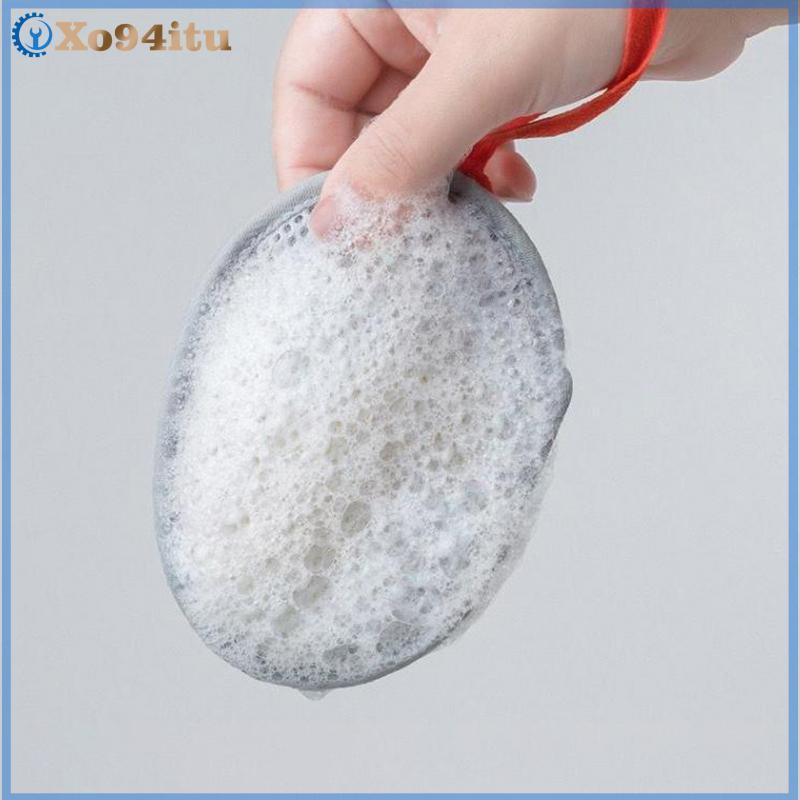 XOITU Tắm Làm Sạch Lưới Tạo Bọt Túi Xà Phòng Hai Mặt Thân Tẩy Tế Bào Chết Bọt Biển Phòng Tắm Lưới Xà Phòng Nhà Thơ VN