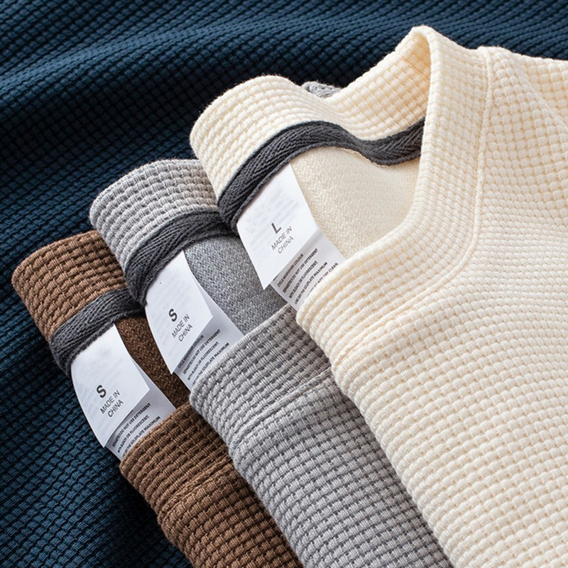 Áo thun dệt kim ngắn tay unisex có cổ tròn, phù hợp mùa hè