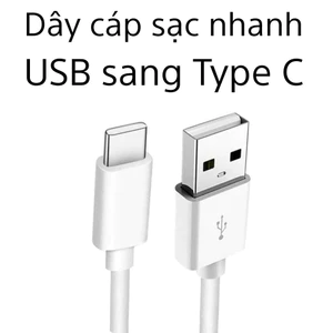 1M U+C Cáp sạc nhanh bọc dù PD cho phone 15 đến 17Promax - màu trắng, dài 1 mét - Hàng sẵn, hỗ trợ bán sỉ